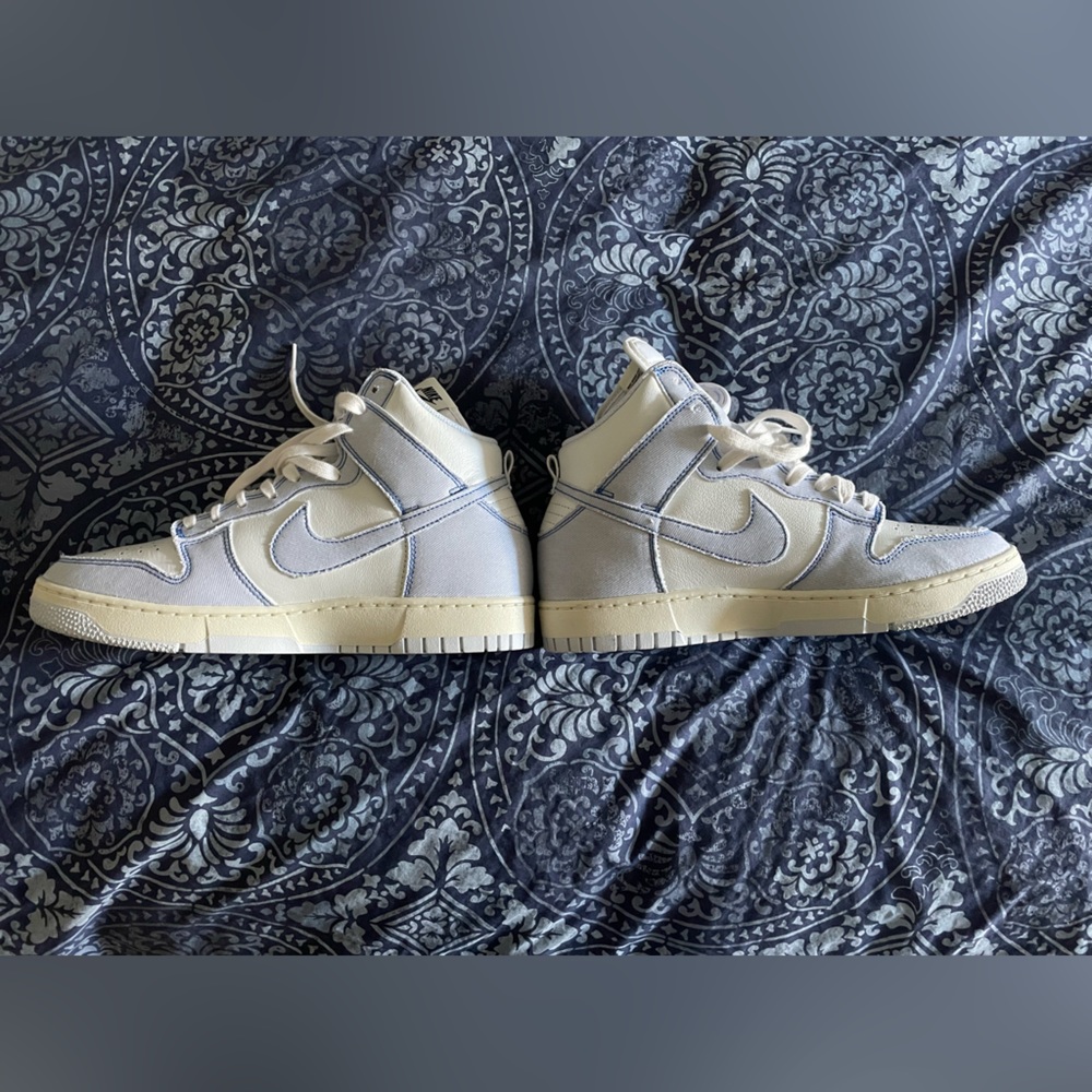Nike Dunk High Blue Denim size 10 men.
